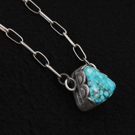 Randy Boyd Turquoise & Sterling Silver Necklace