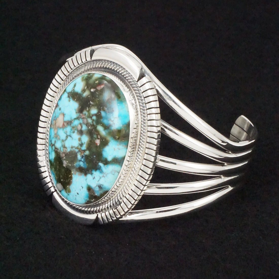 Thomas Francisco Turquoise & Sterling Silver Bracelet