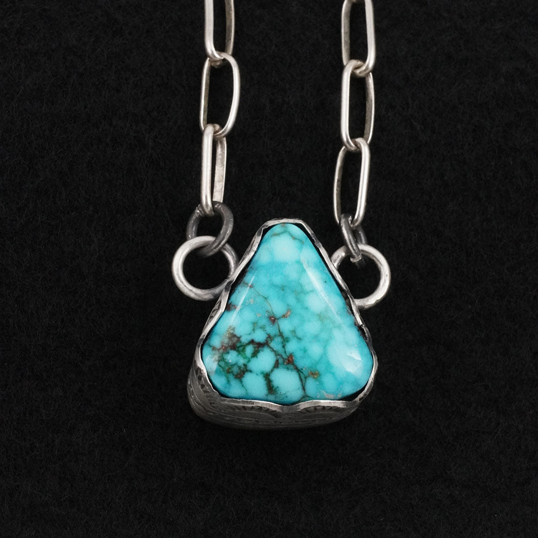 Randy Boyd Turquoise & Sterling Silver Necklace