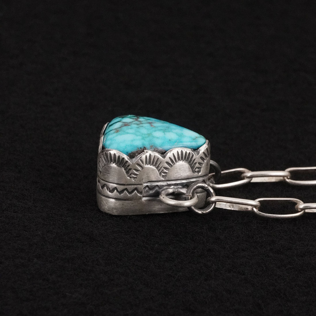 Randy Boyd Turquoise & Sterling Silver Necklace