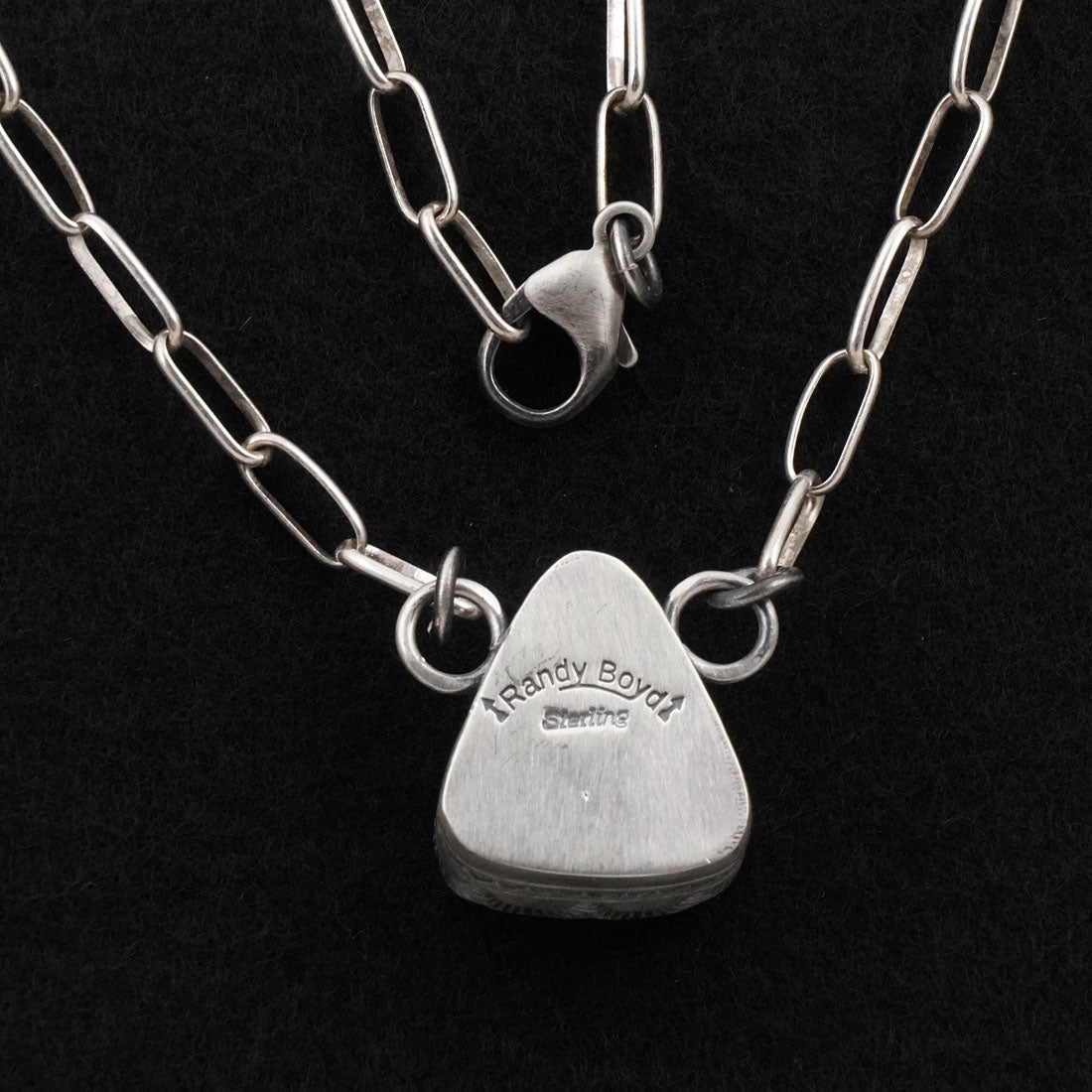 Randy Boyd Turquoise & Sterling Silver Necklace