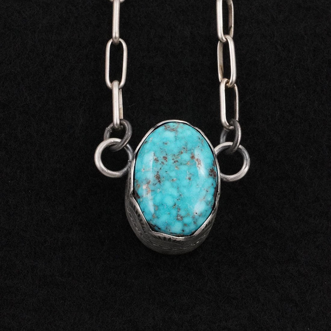 Randy Boyd Turquoise & Sterling Silver Necklace