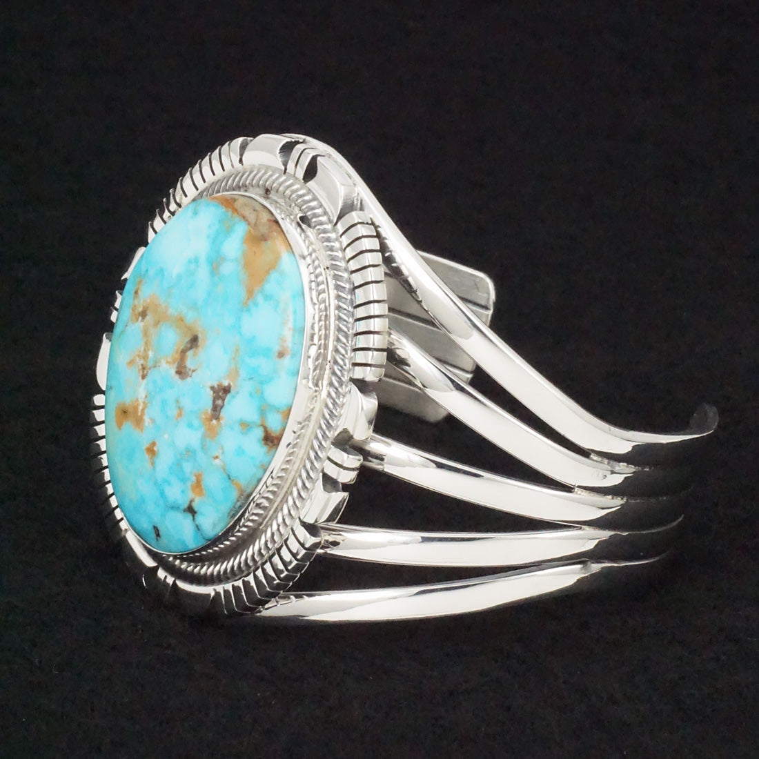 Thomas Francisco Turquoise & Sterling Silver Bracelet