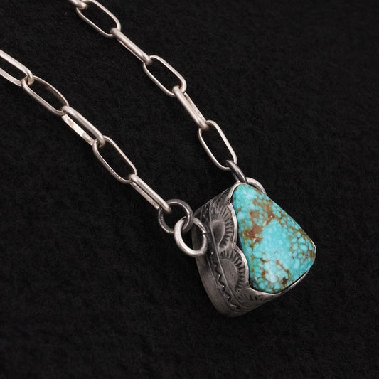 Randy Boyd Turquoise & Sterling Silver Necklace