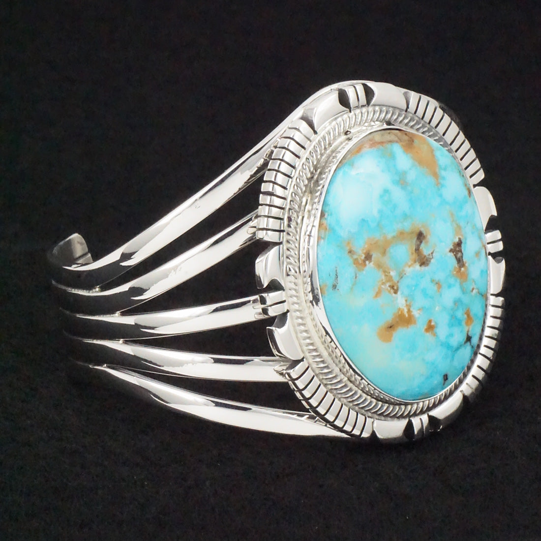 Thomas Francisco Turquoise & Sterling Silver Bracelet