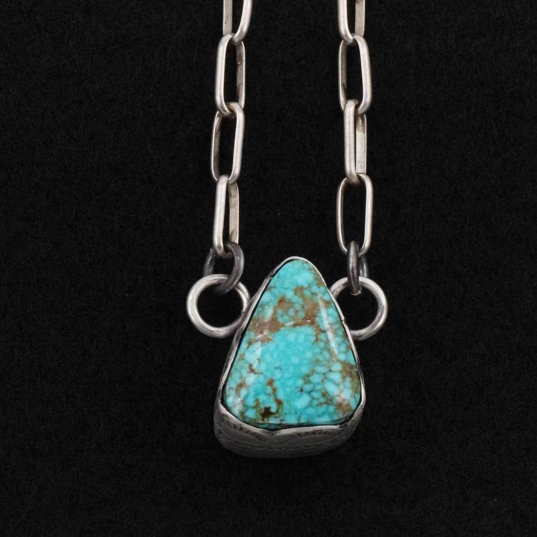 Randy Boyd Turquoise & Sterling Silver Necklace