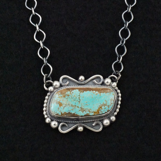 Darrin Livingston Turquoise & Sterling Silver Necklace