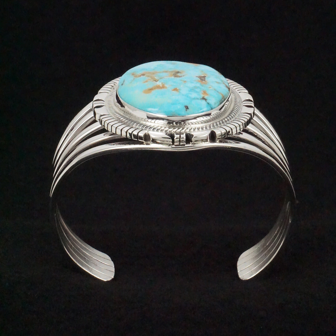 Thomas Francisco Turquoise & Sterling Silver Bracelet