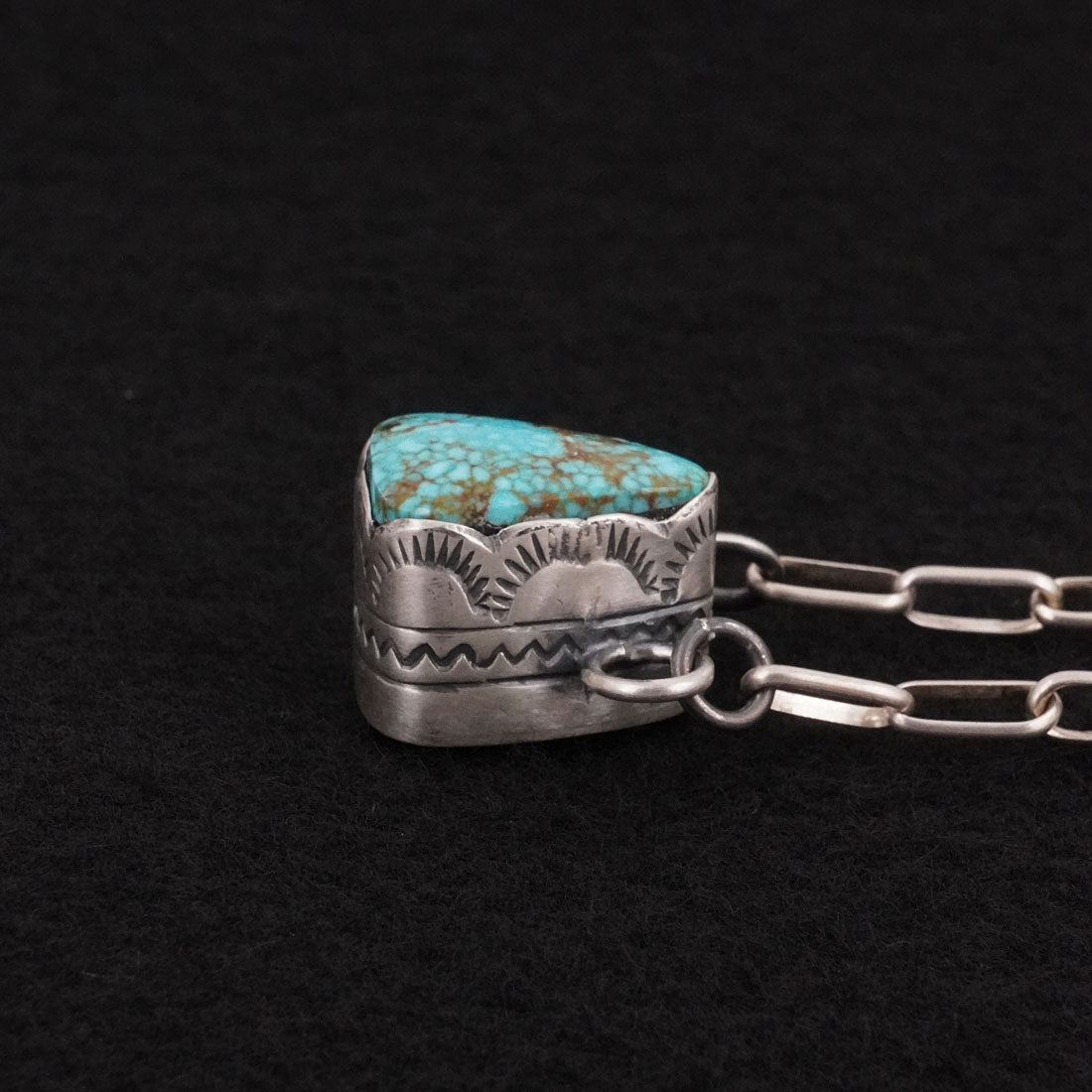 Randy Boyd Turquoise & Sterling Silver Necklace