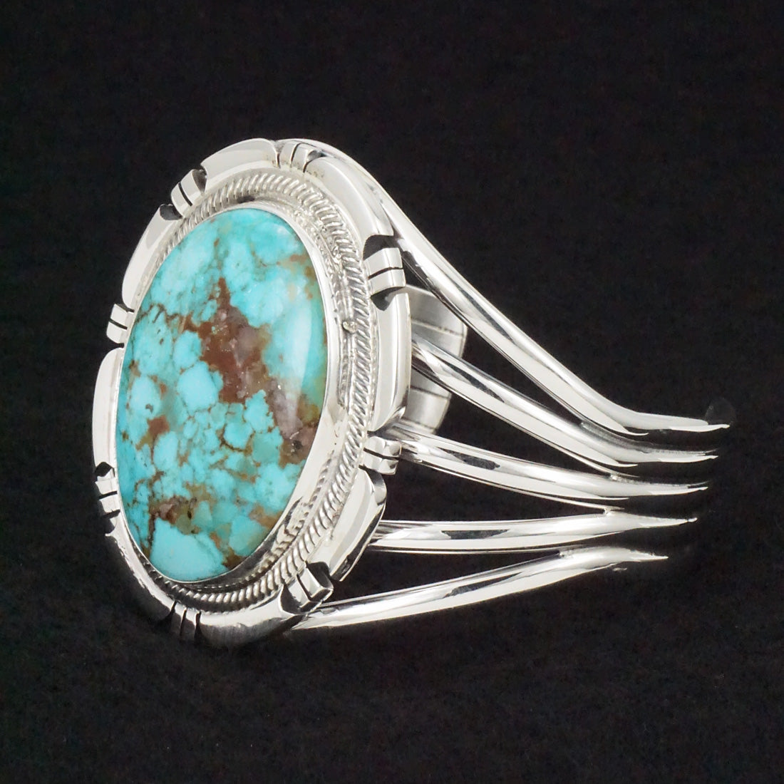 Thomas Francisco Turquoise & Sterling Silver Bracelet