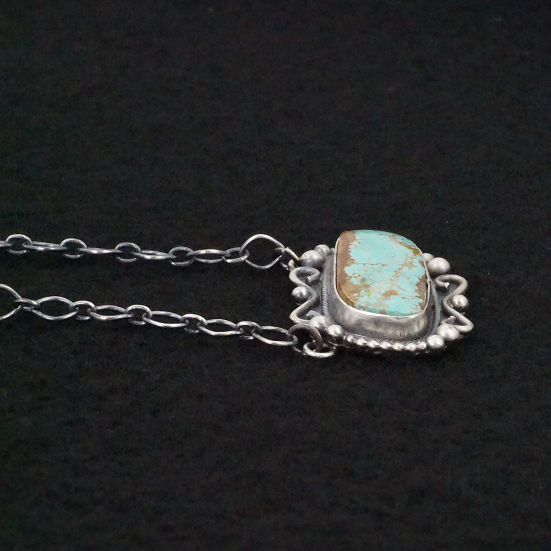 Darrin Livingston Turquoise & Sterling Silver Necklace