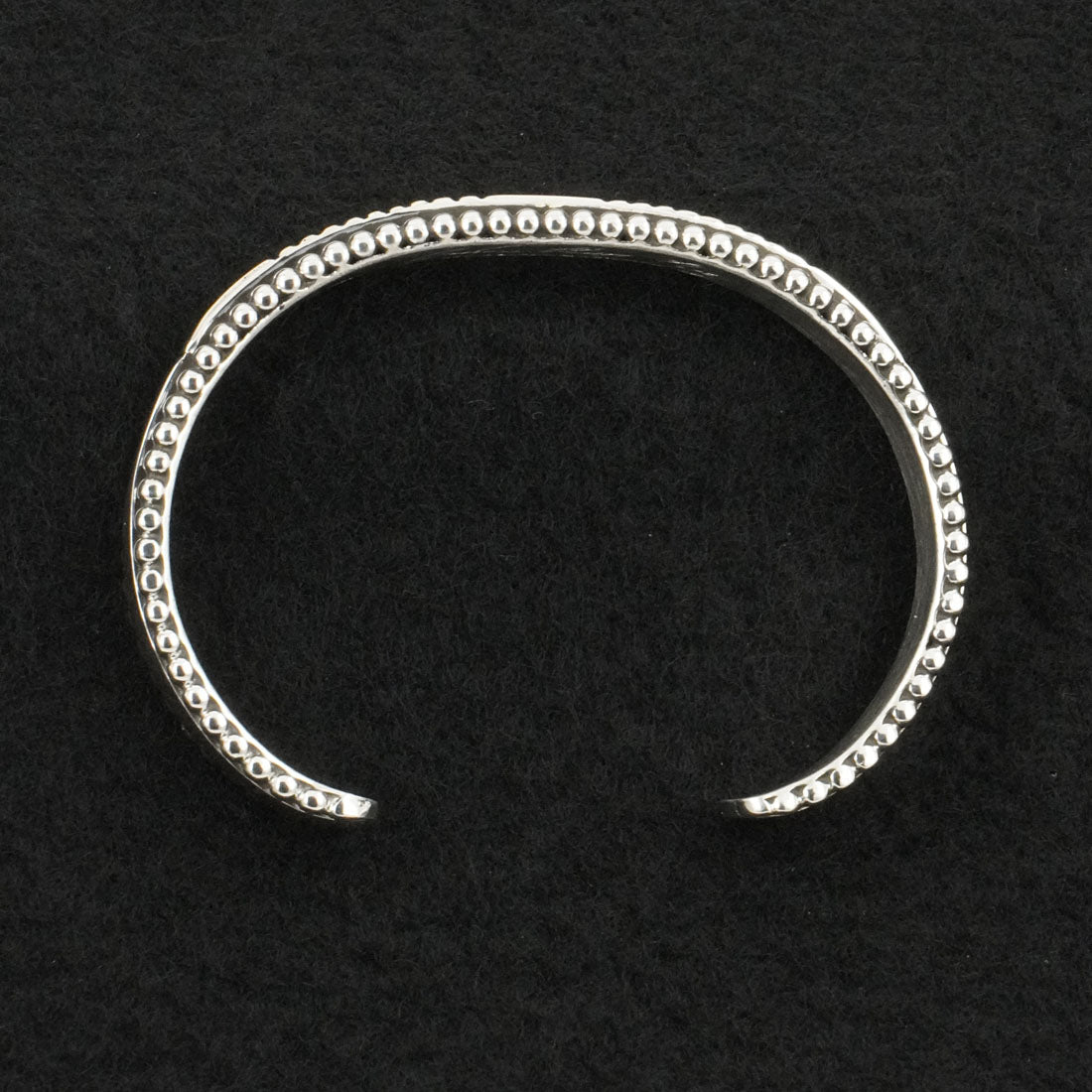 Jonathan Nez Sterling Silver & 14k Gold Bracelet