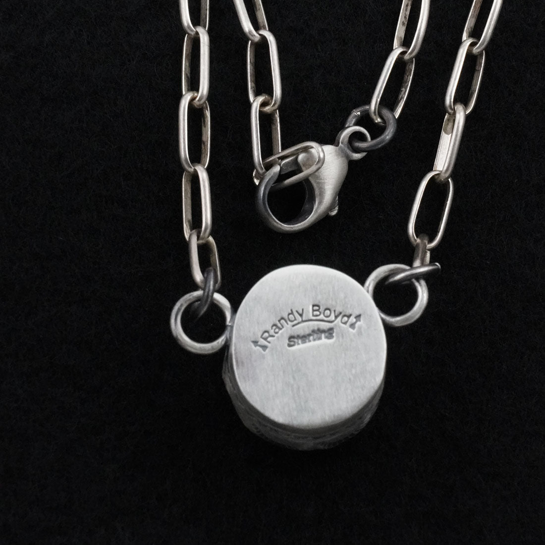 Randy Boyd Turquoise & Sterling Silver Necklace