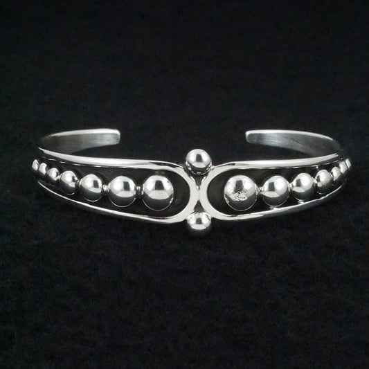 Jonathan Nez Sterling Silver Bracelet