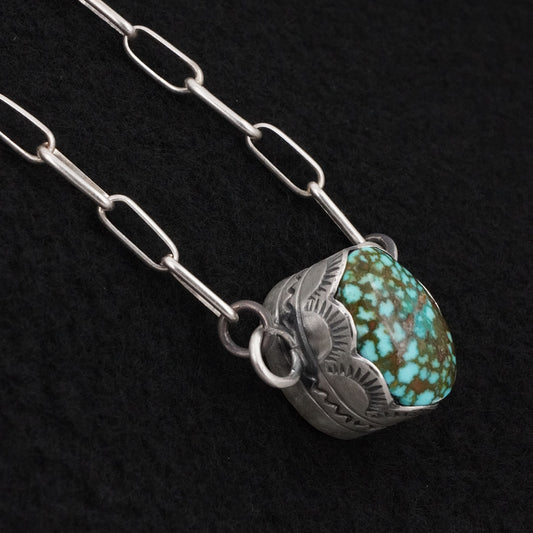 Randy Boyd Turquoise & Sterling Silver Necklace