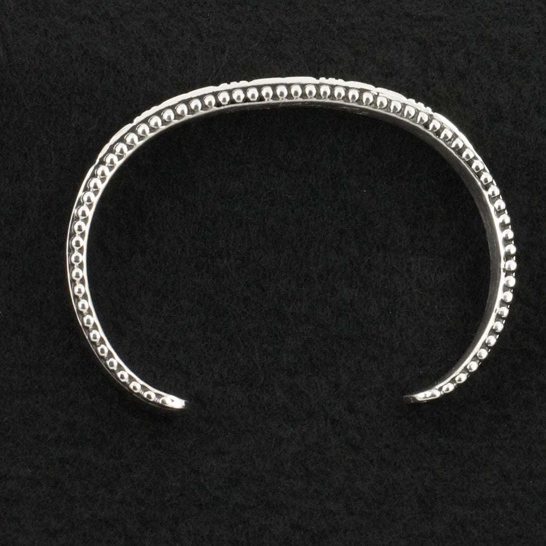 Jonathan Nez Sterling Silver & 14k Gold Bracelet