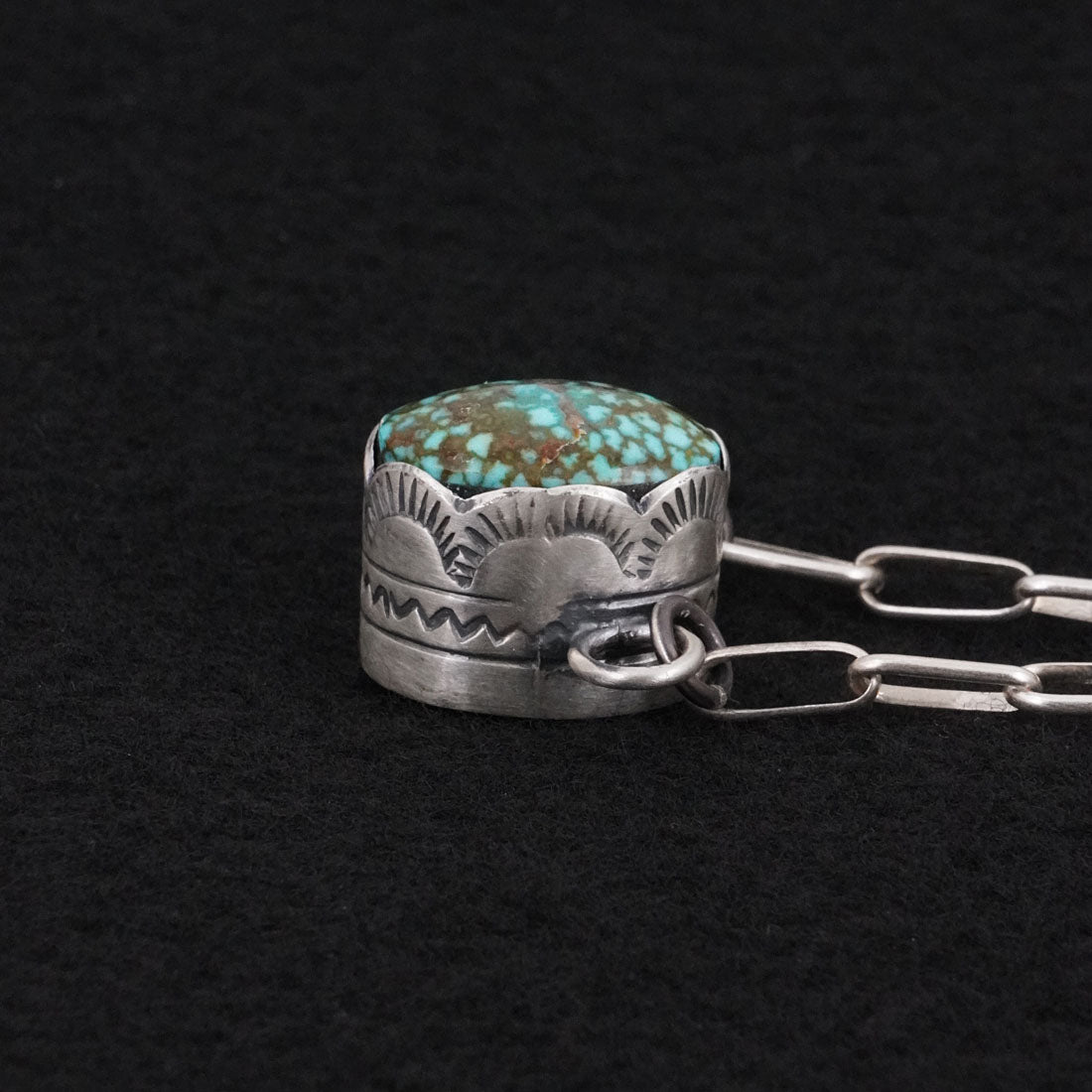 Randy Boyd Turquoise & Sterling Silver Necklace