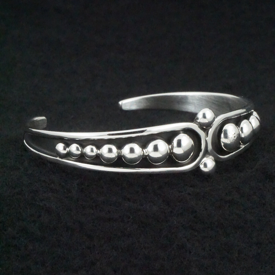 Jonathan Nez Sterling Silver Bracelet