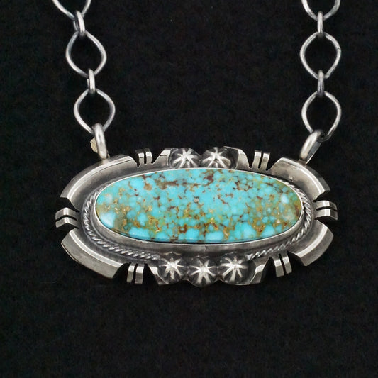 Randy Billy Turquoise & Sterling Silver Necklace