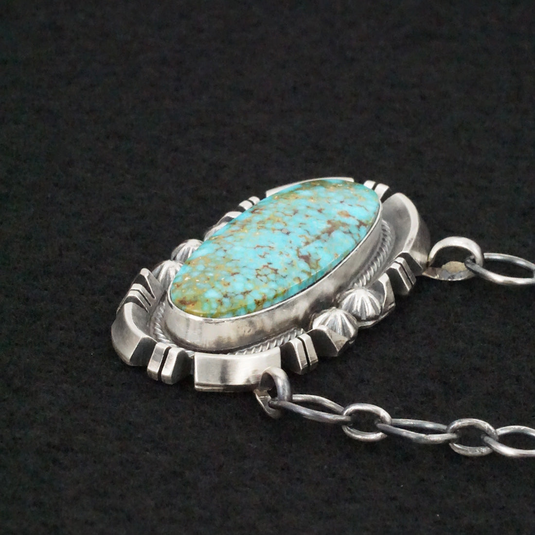 Randy Billy Turquoise & Sterling Silver Necklace