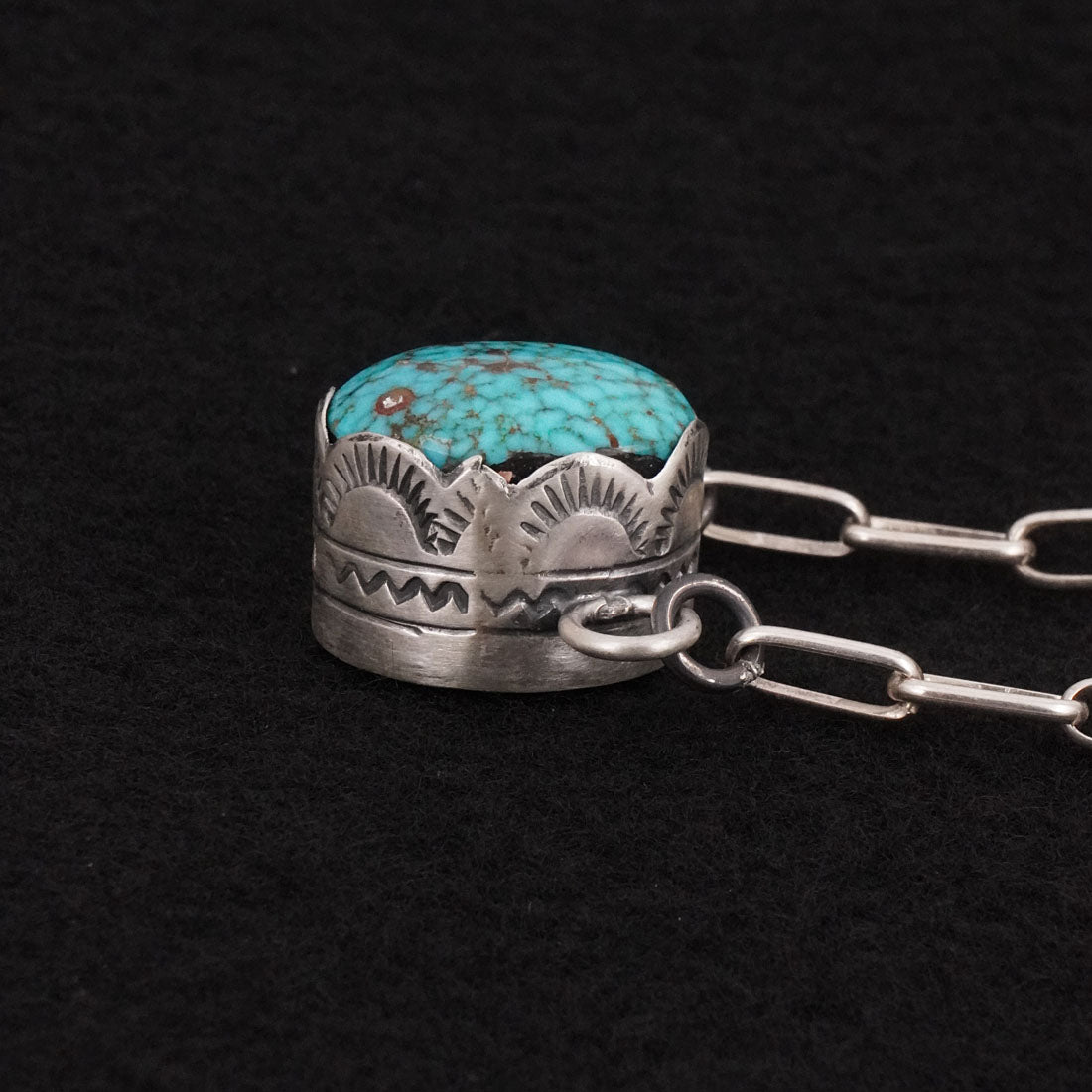 Randy Boyd Turquoise & Sterling Silver Necklace