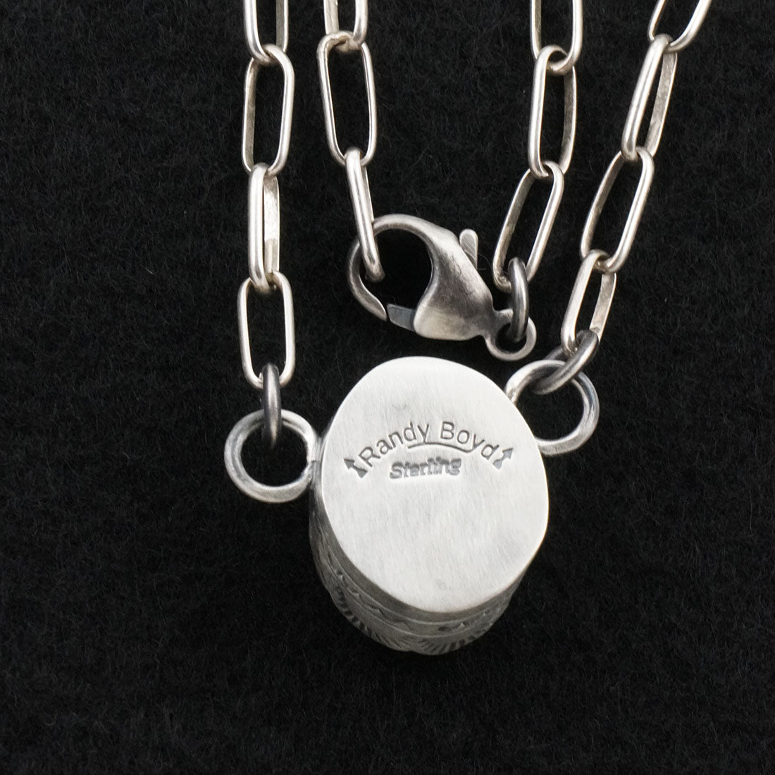 Randy Boyd Turquoise & Sterling Silver Necklace