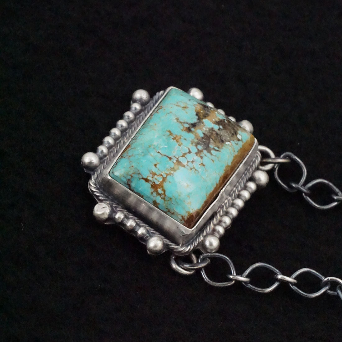 Darrin Livingston Turquoise & Sterling Silver Necklace