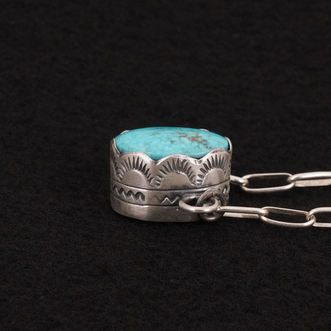 Randy Boyd Turquoise & Sterling Silver Necklace