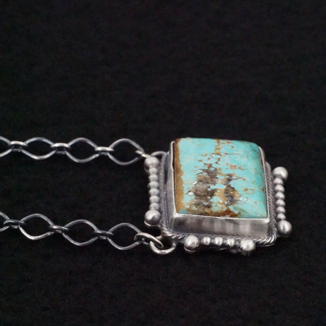 Darrin Livingston Turquoise & Sterling Silver Necklace