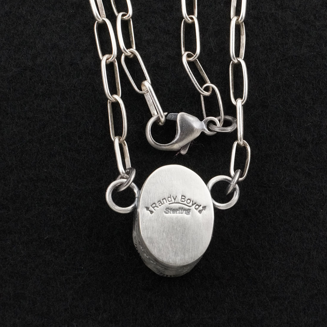 Randy Boyd Turquoise & Sterling Silver Necklace