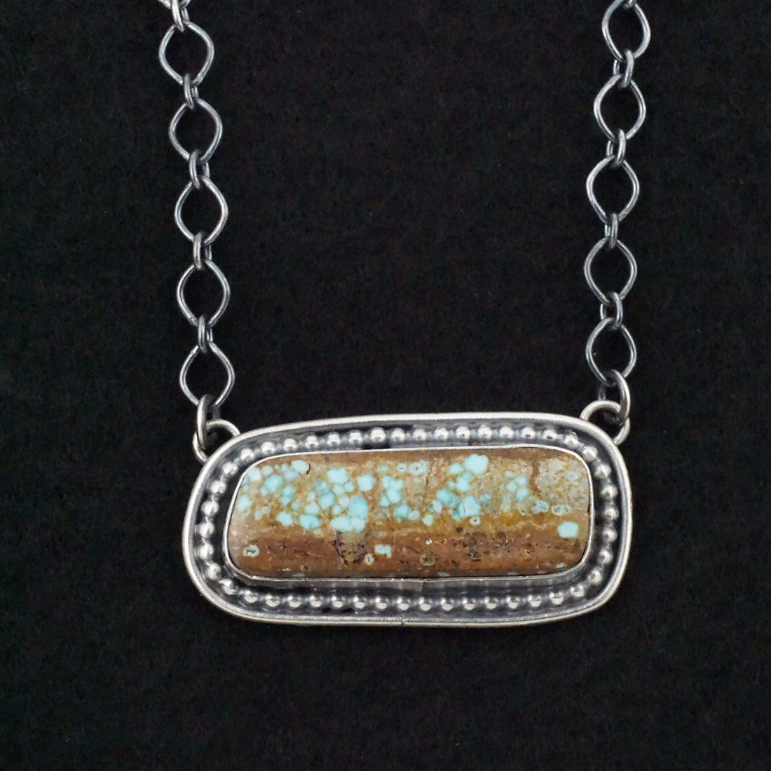 Darrin Livingston Turquoise & Sterling Silver Necklace