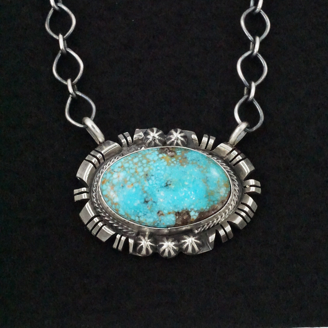 Randy Billy Turquoise & Sterling Silver Necklace