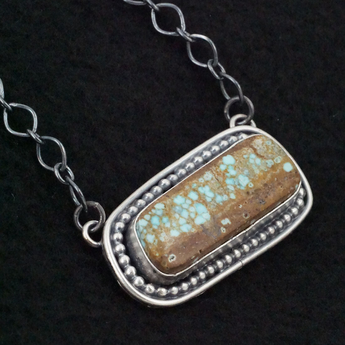 Darrin Livingston Turquoise & Sterling Silver Necklace