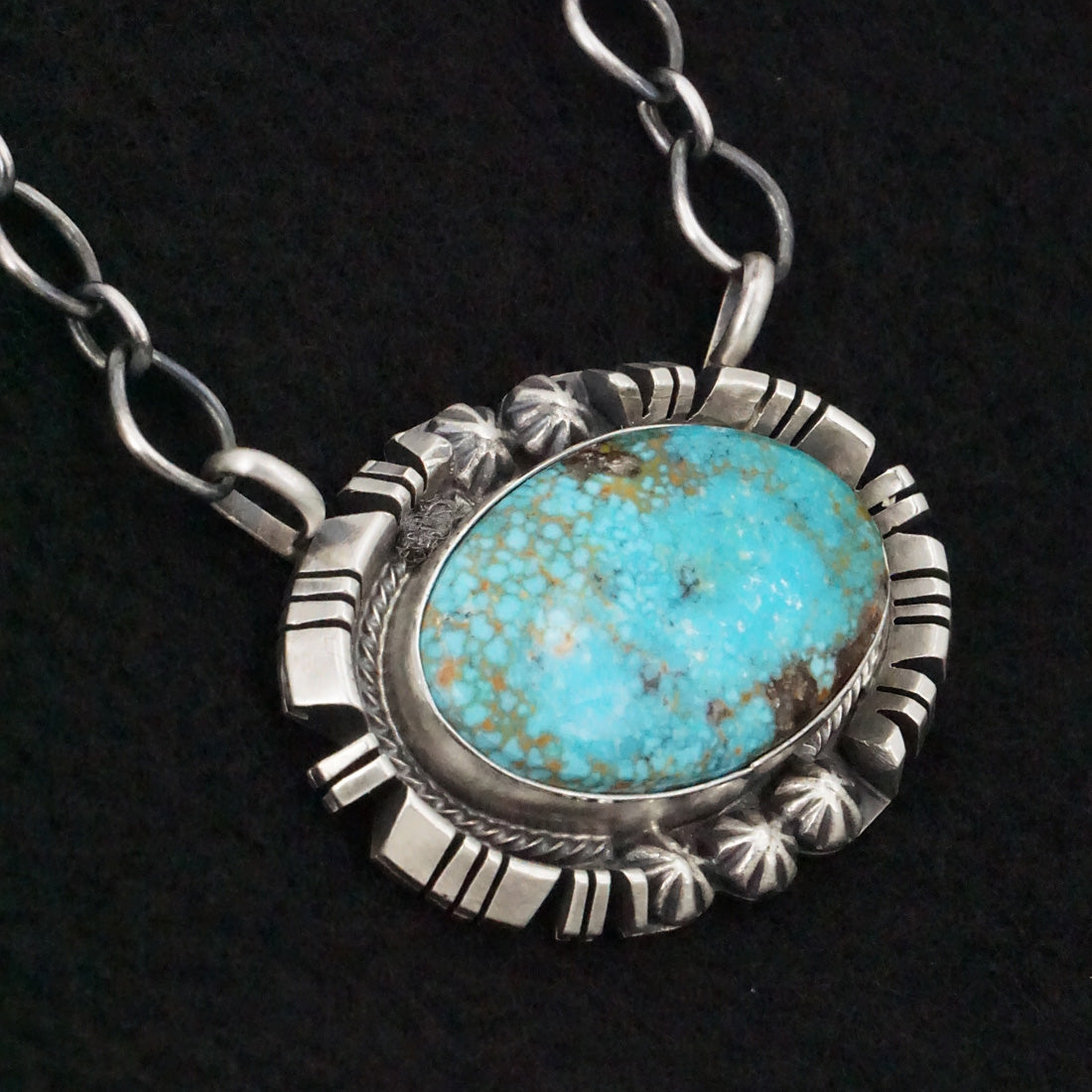 Randy Billy Turquoise & Sterling Silver Necklace