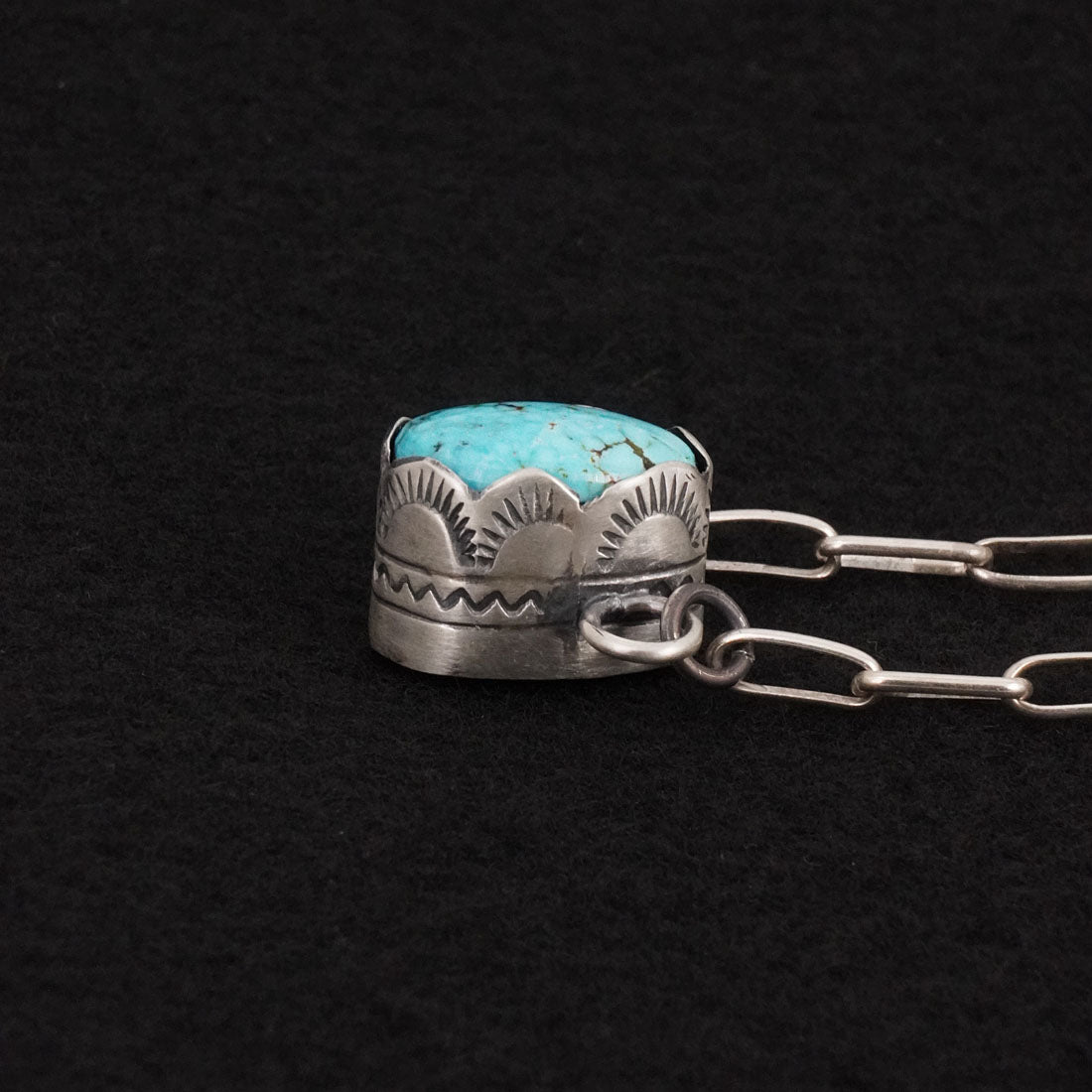 Randy Boyd Turquoise & Sterling Silver Necklace