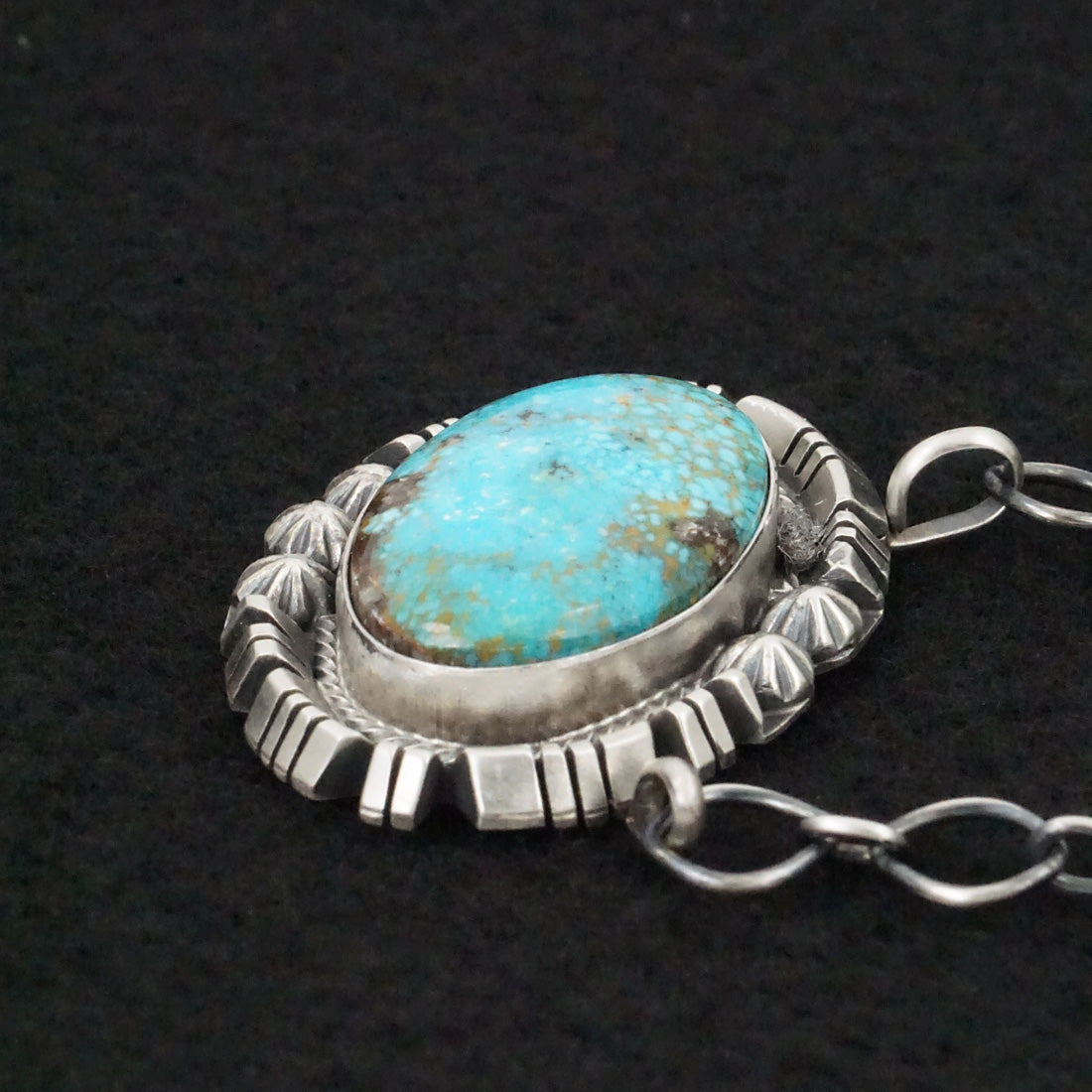 Randy Billy Turquoise & Sterling Silver Necklace