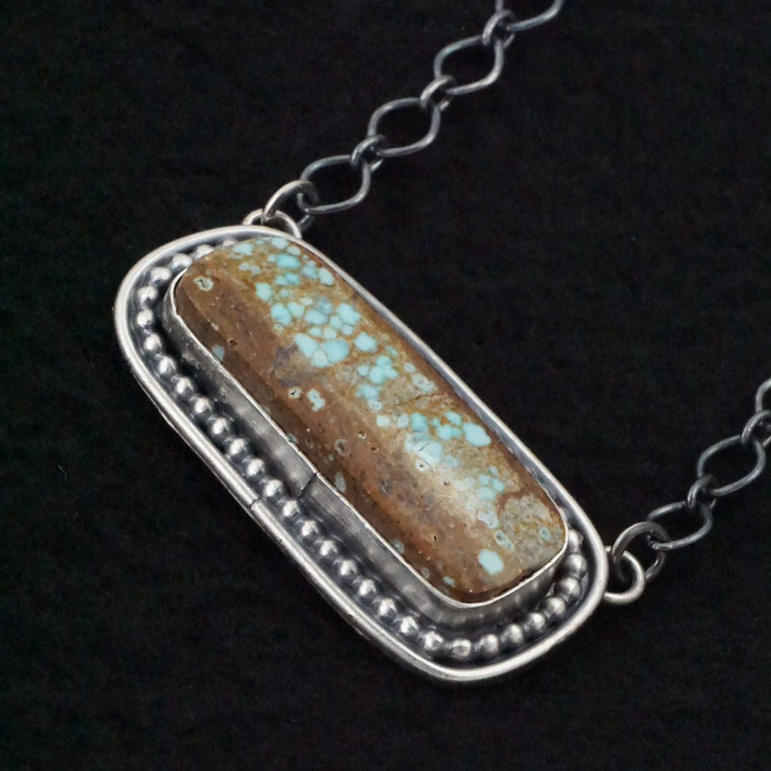 Darrin Livingston Turquoise & Sterling Silver Necklace