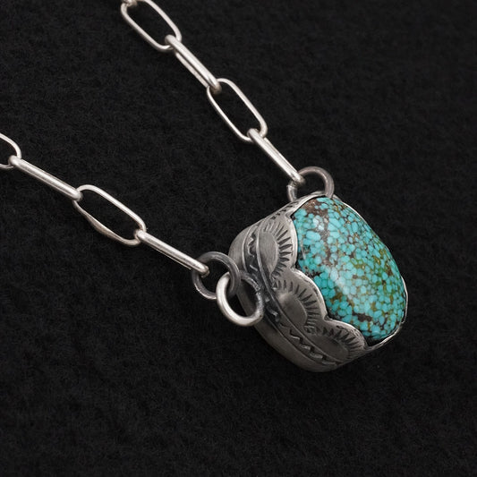 Randy Boyd Turquoise & Sterling Silver Necklace