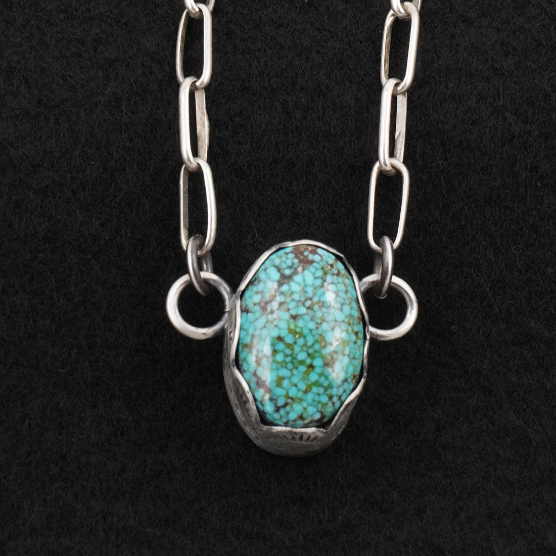 Randy Boyd Turquoise & Sterling Silver Necklace