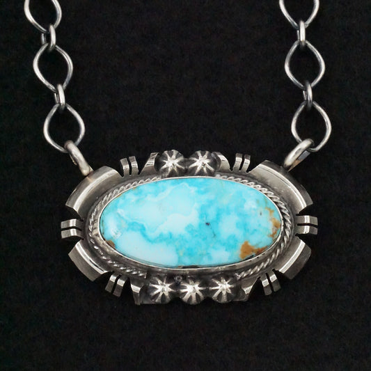 Randy Billy Turquoise & Sterling Silver Necklace