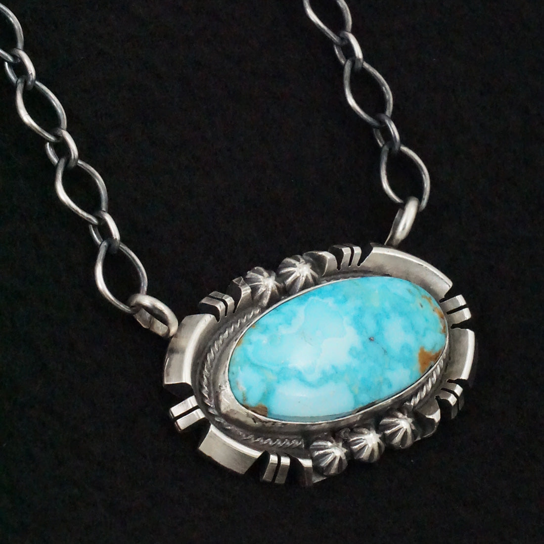 Randy Billy Turquoise & Sterling Silver Necklace