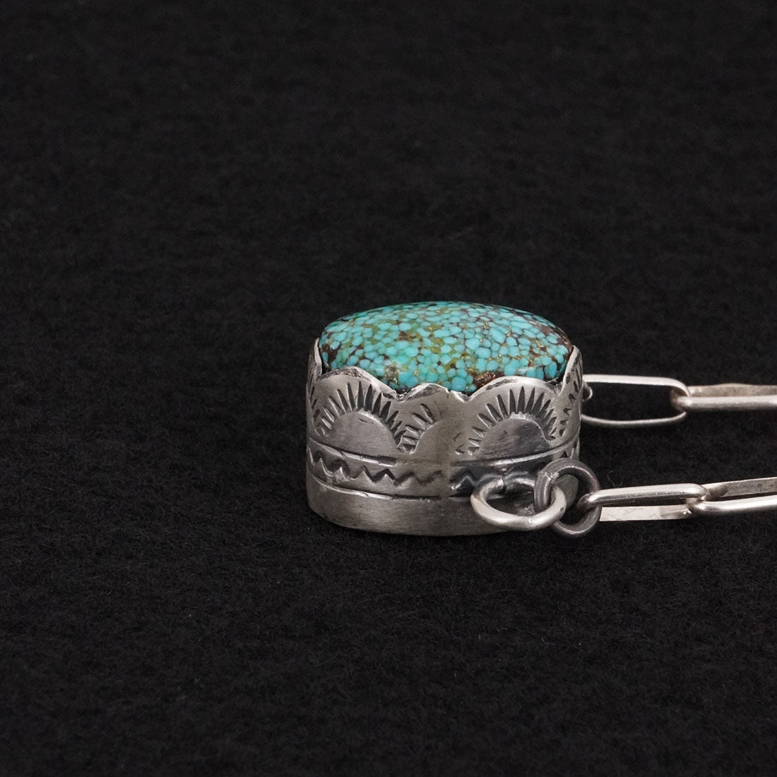 Randy Boyd Turquoise & Sterling Silver Necklace