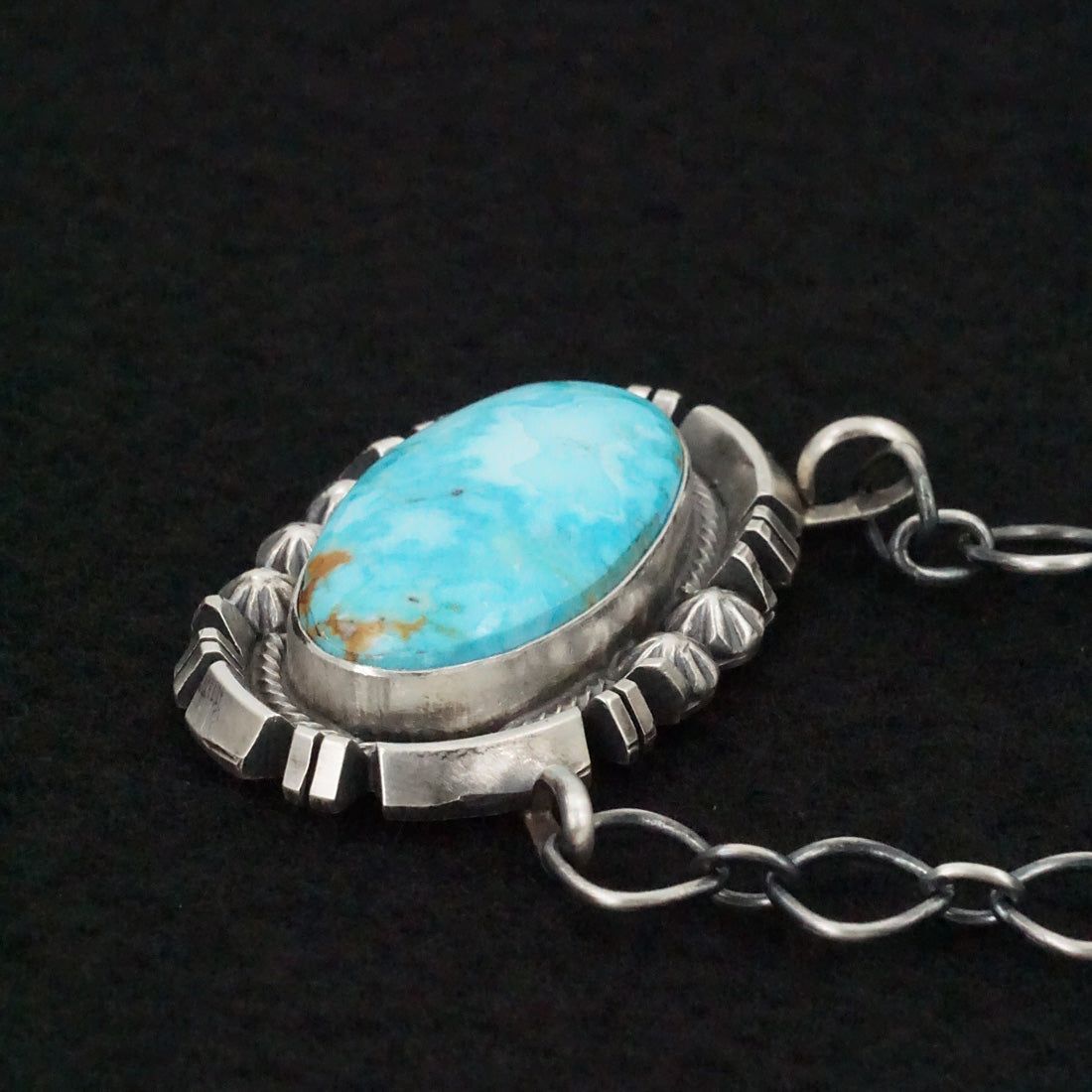 Randy Billy Turquoise & Sterling Silver Necklace