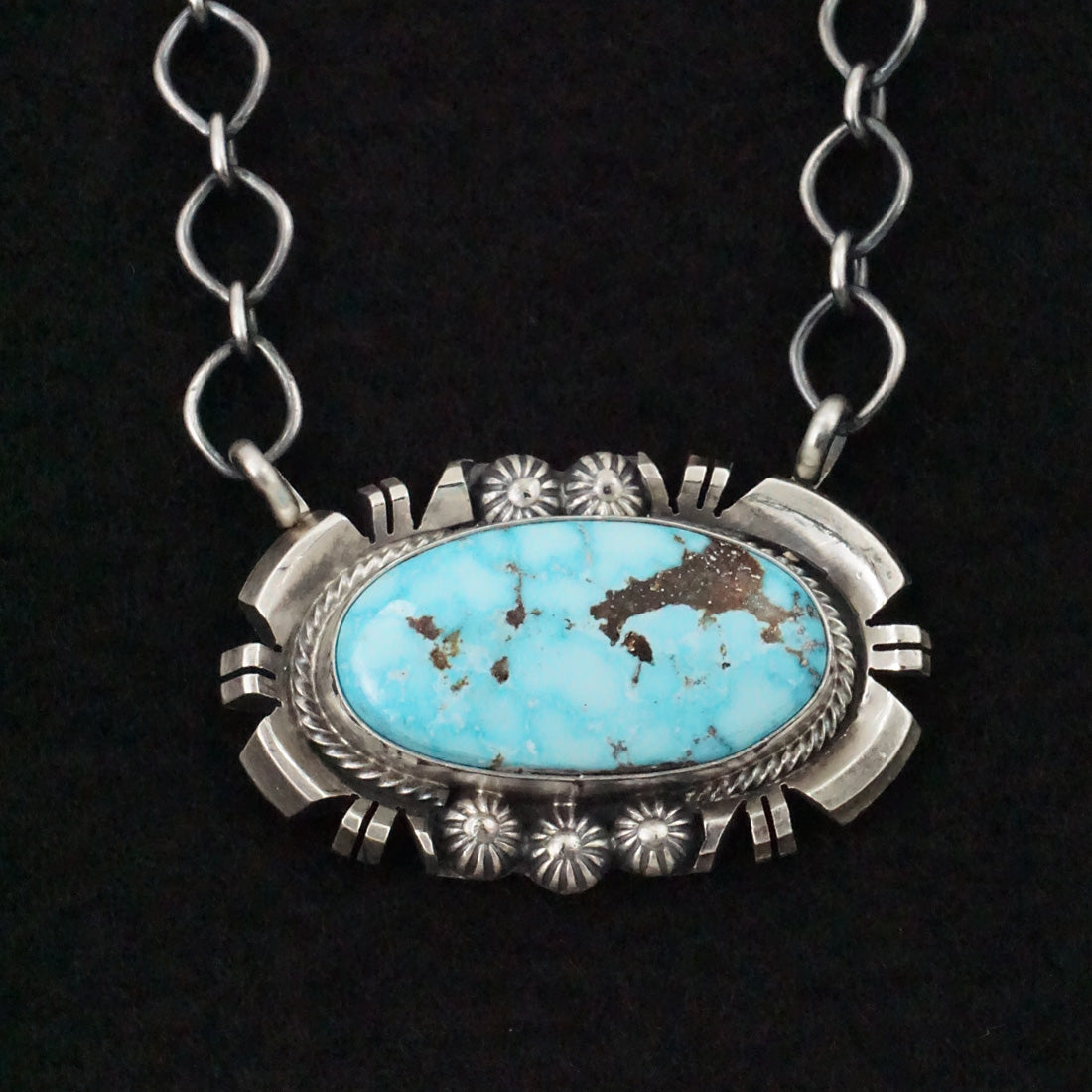 Randy Billy Turquoise & Sterling Silver Necklace