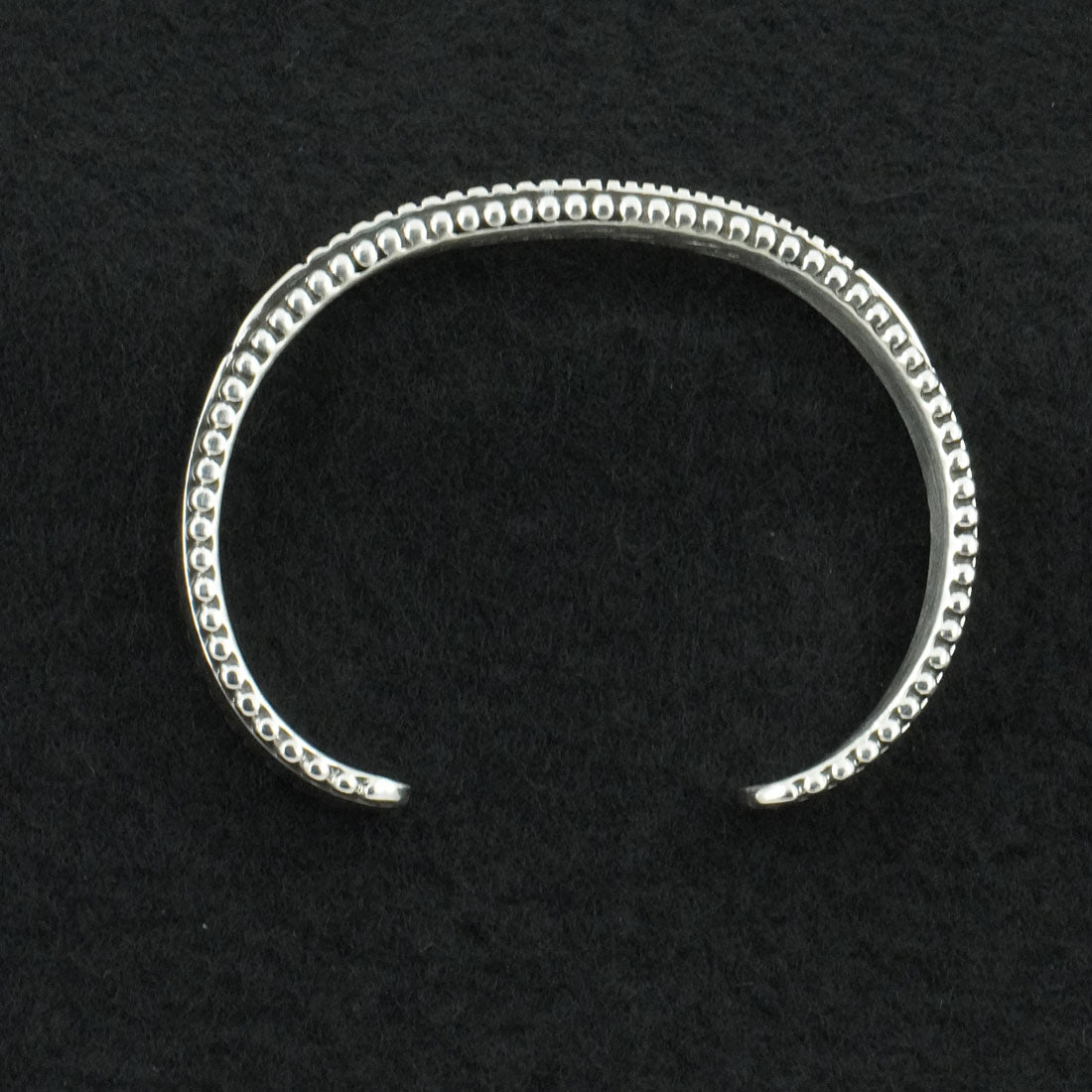 Jonathan Nez Sterling Silver & 14k Gold Bracelet