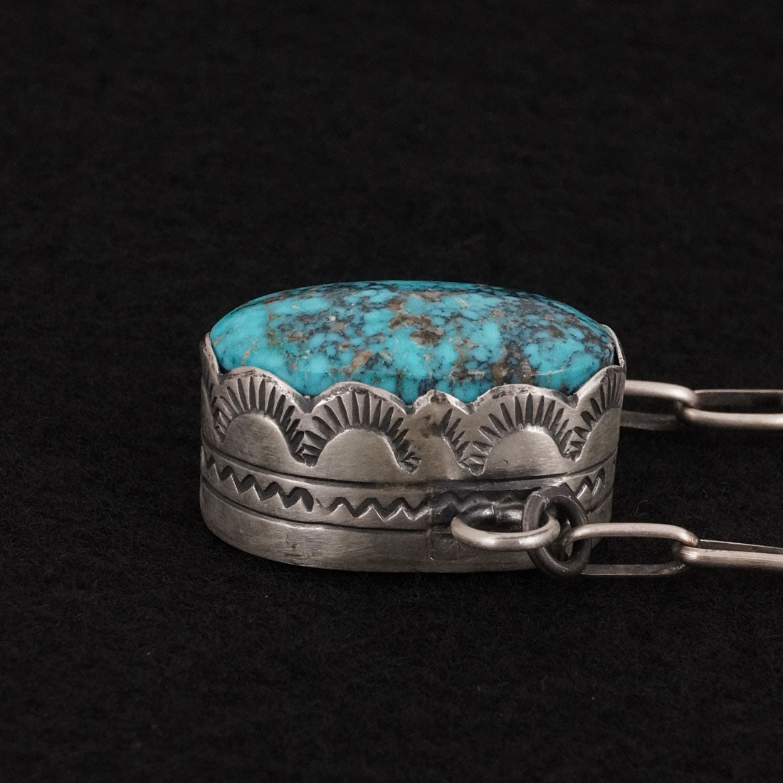 Randy Boyd Turquoise & Sterling Silver Necklace