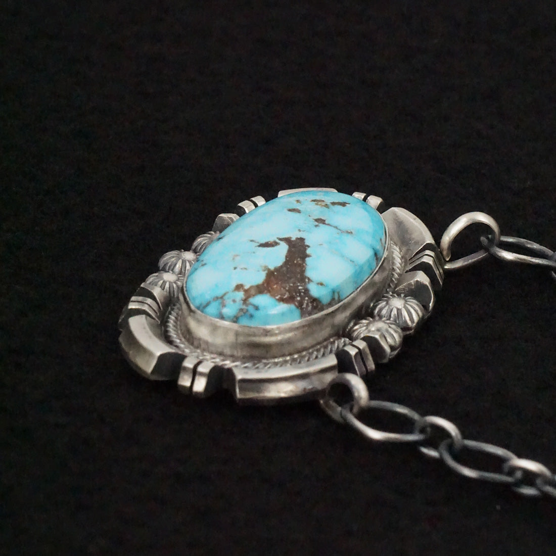 Randy Billy Turquoise & Sterling Silver Necklace