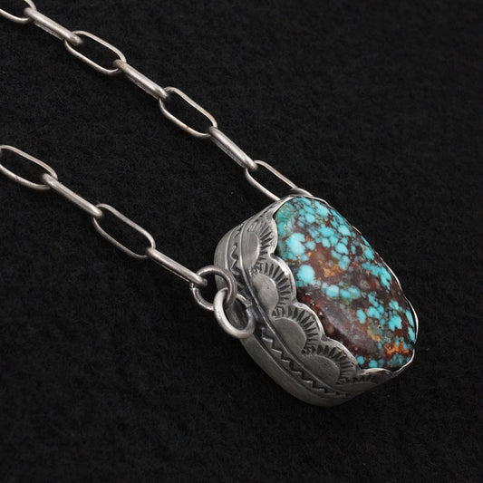 Randy Boyd Turquoise & Sterling Silver Necklace