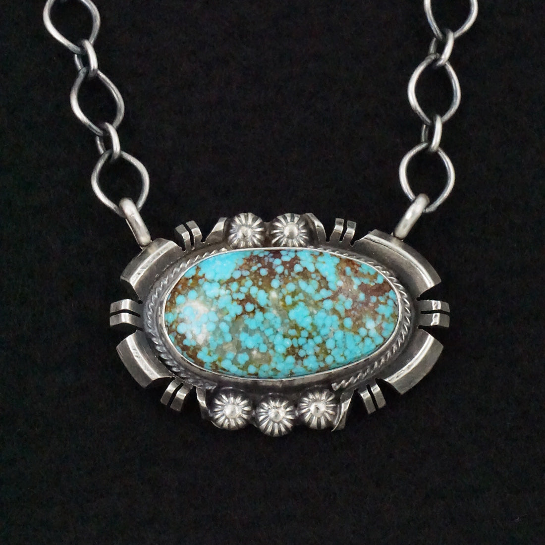 Randy Billy Turquoise & Sterling Silver Necklace