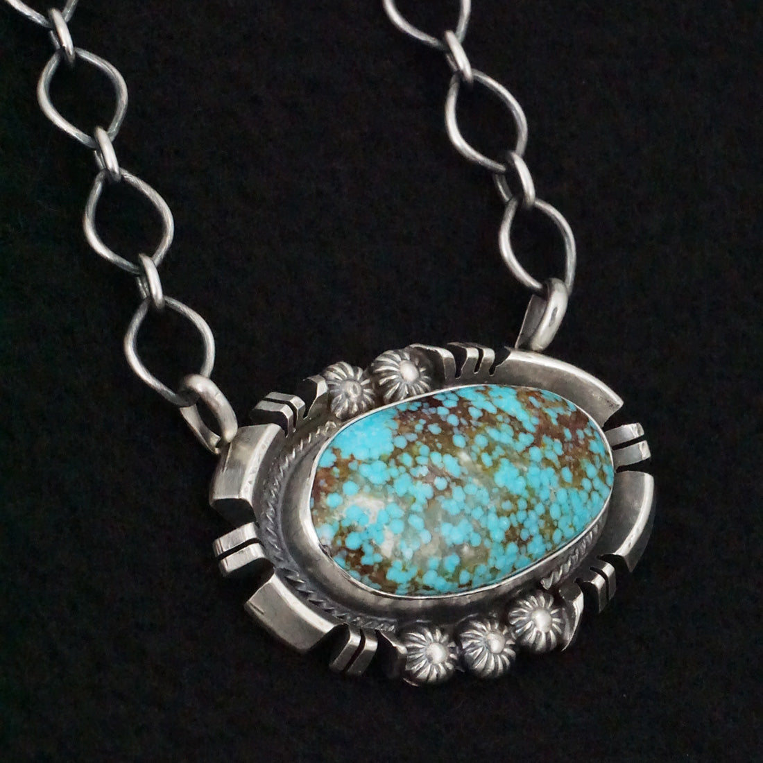 Randy Billy Turquoise & Sterling Silver Necklace